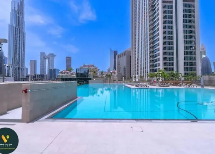 Downtown Views II - Vogue Two Bedroom Apartment With Balcony And Full Burj Khalifa View